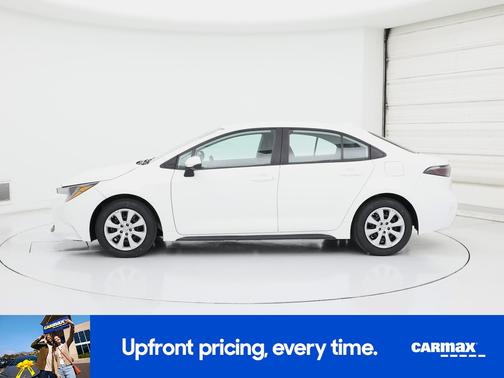 White 2022 Toyota Corolla LE