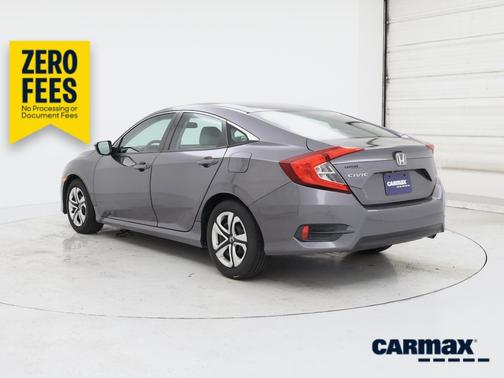 Silver 2017 Honda Civic LX