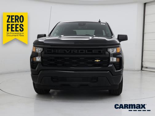 Black 2023 Chevrolet Silverado 1500 Custom