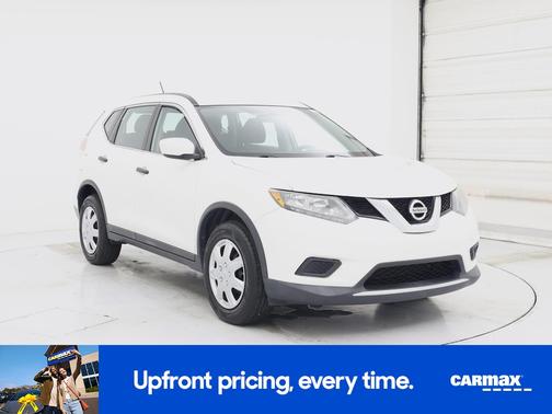 White 2016 Nissan Rogue S