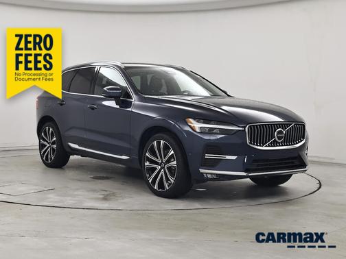 Blue 2023 Volvo XC60 B5 Ultimate Bright Theme