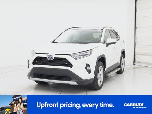 White 2020 Toyota RAV4 Hybrid Limited