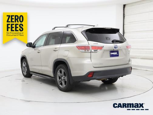 Gold 2015 Toyota Highlander Hybrid Limited