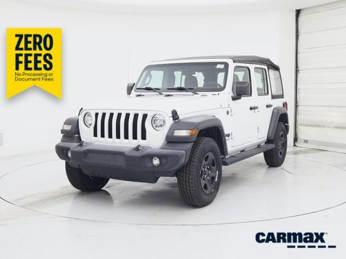 White 2022 Jeep Wrangler Unlimited Sport