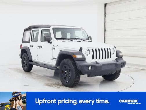 White 2022 Jeep Wrangler Unlimited Sport