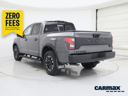 Gray 2021 Nissan Titan PRO-4X