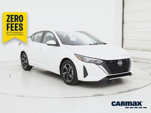 White 2025 Nissan Sentra SV