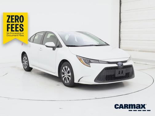 White 2022 Toyota Corolla Hybrid LE