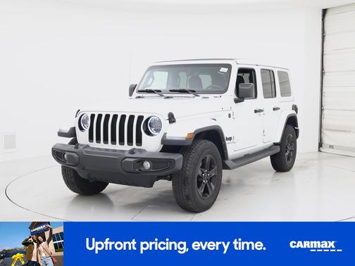 White 2023 Jeep Wrangler Unlimited Sahara Altitude