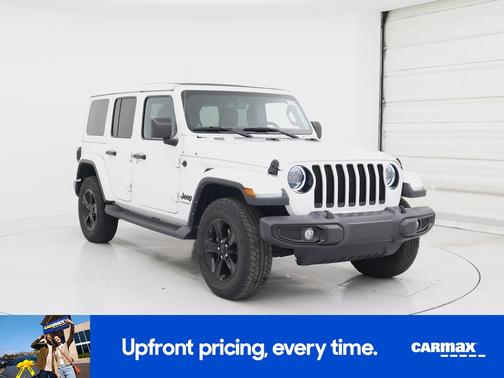 White 2023 Jeep Wrangler Unlimited Sahara Altitude