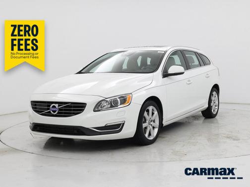 White 2016 Volvo V60 T5 Platinum