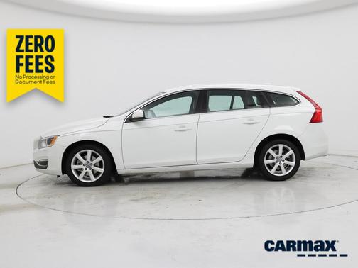 White 2016 Volvo V60 T5 Platinum