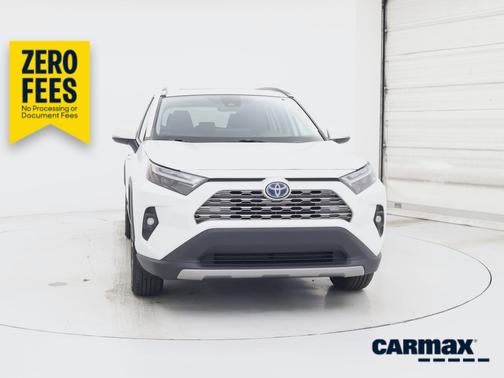 White 2023 Toyota RAV4 Hybrid Limited