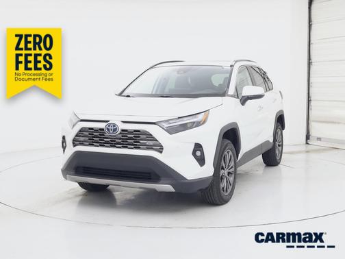 White 2023 Toyota RAV4 Hybrid Limited