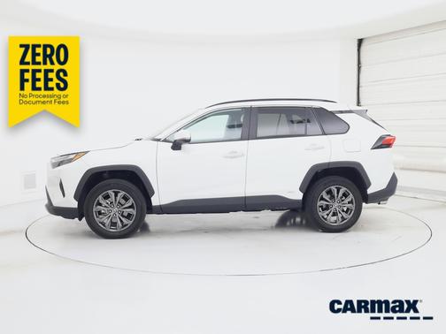 White 2023 Toyota RAV4 Hybrid Limited