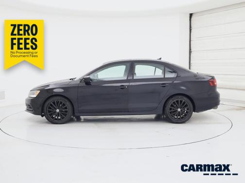Black 2016 Volkswagen Jetta S