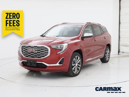 Red 2019 GMC Terrain Denali