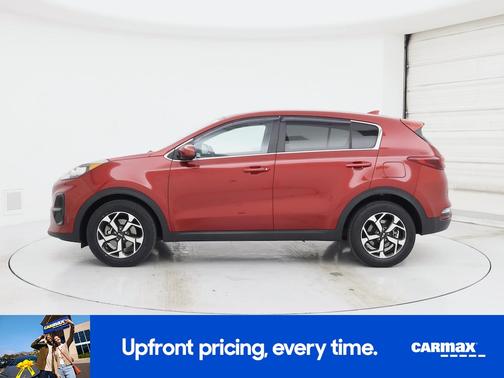Red 2021 Kia Sportage LX