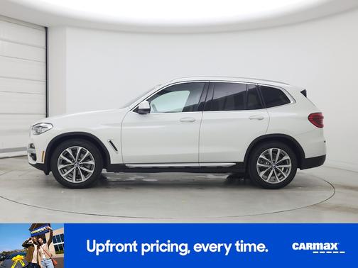 White 2019 BMW X3 XDrive30i