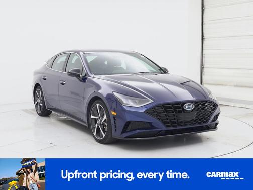 Blue 2021 Hyundai SONATA SEL Plus