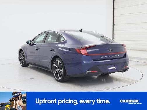 Blue 2021 Hyundai SONATA SEL Plus
