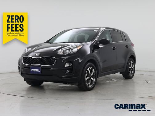 Black 2021 Kia Sportage LX