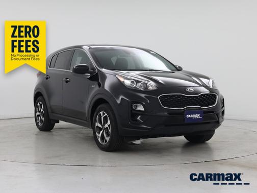Black 2021 Kia Sportage LX