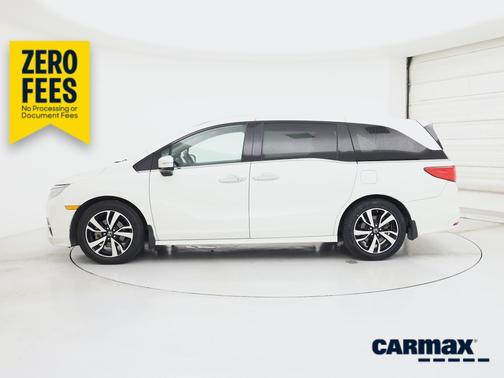 White 2019 Honda Odyssey Elite