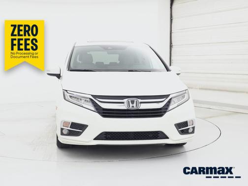White 2019 Honda Odyssey Elite