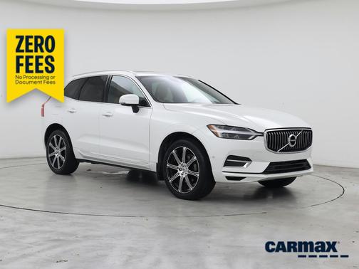 White 2019 Volvo XC60 T5 Inscription