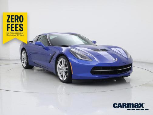 Blue 2019 Chevrolet Corvette Stingray