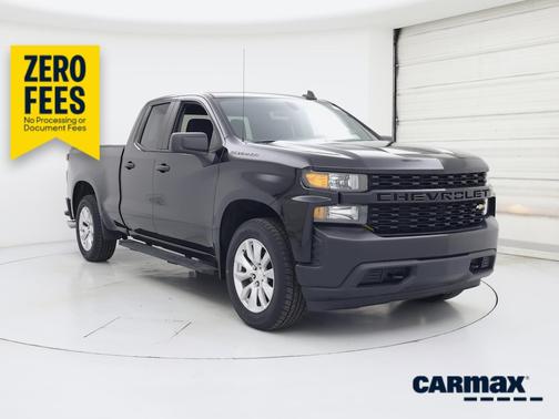 Black 2020 Chevrolet Silverado 1500 Custom