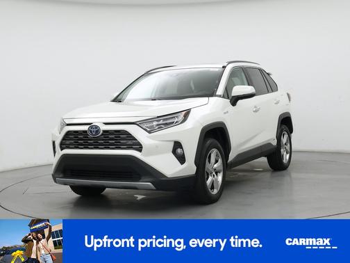 White 2019 Toyota RAV4 Hybrid Limited