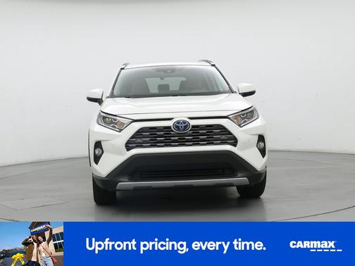 White 2019 Toyota RAV4 Hybrid Limited
