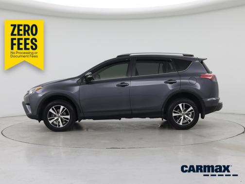 Gray 2017 Toyota RAV4 XLE