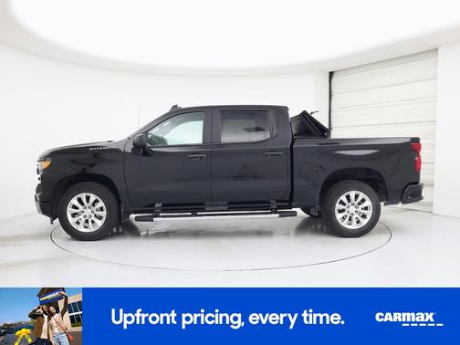 Black 2023 Chevrolet Silverado 1500 Custom
