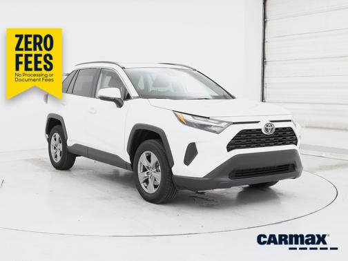 White 2025 Toyota RAV4 Hybrid XLE