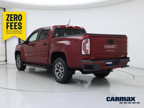 Red 2021 GMC Canyon AT4