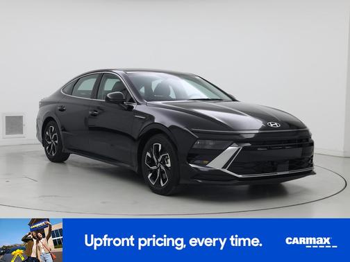 Black 2025 Hyundai SONATA SEL