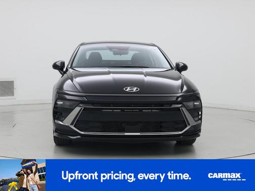 Black 2025 Hyundai SONATA SEL