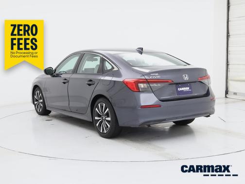 Gray 2023 Honda Civic EX