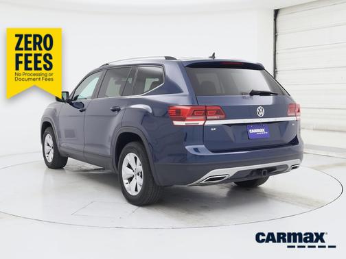 Blue 2018 Volkswagen Atlas SE