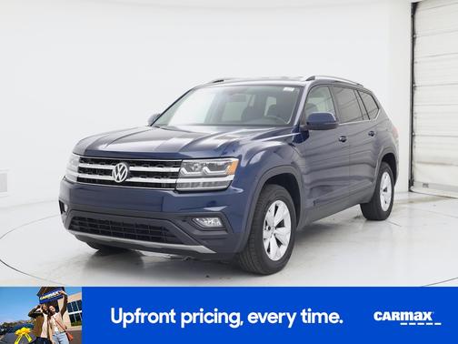 Blue 2018 Volkswagen Atlas SE