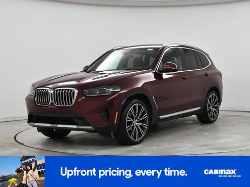 Burgundy 2022 BMW X3 XDrive30i