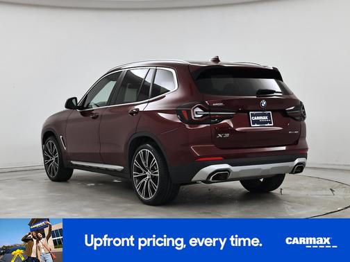 Burgundy 2022 BMW X3 XDrive30i