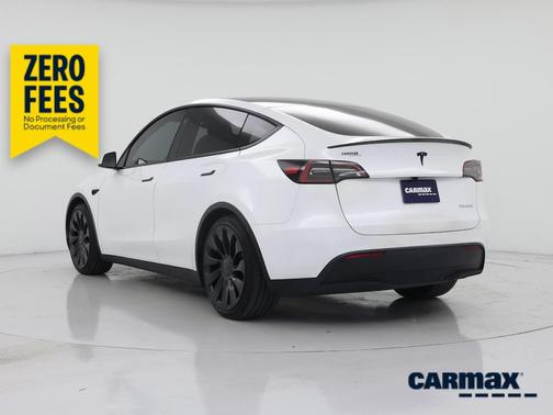 White 2025 Tesla Model Y Performance