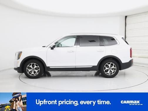 White 2021 Kia Telluride EX