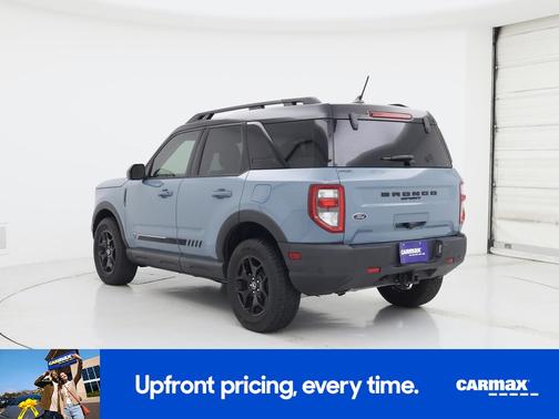 Blue 2021 Ford Bronco Sport First Edition