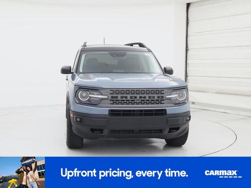 Blue 2021 Ford Bronco Sport First Edition