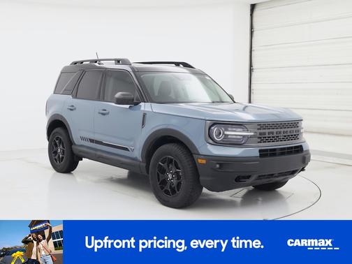 Blue 2021 Ford Bronco Sport First Edition